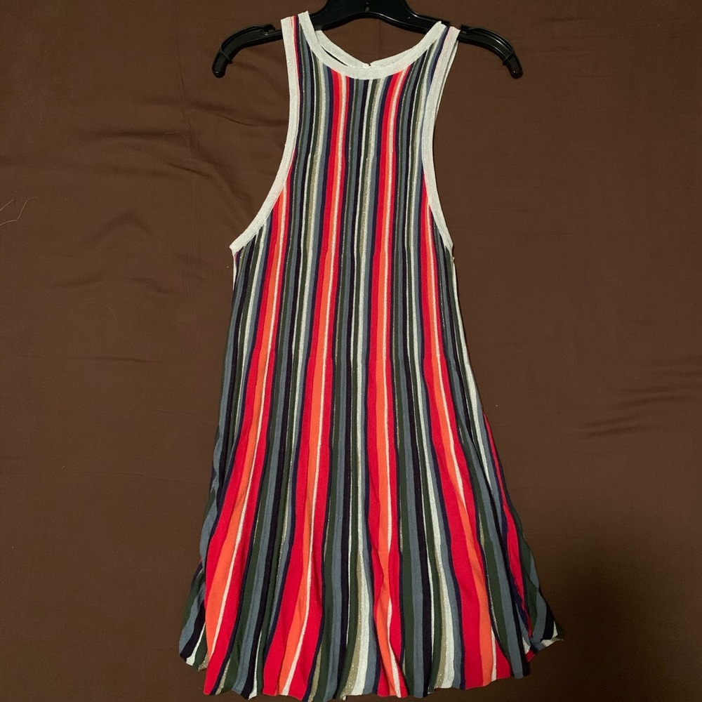 Free people dress rainbow